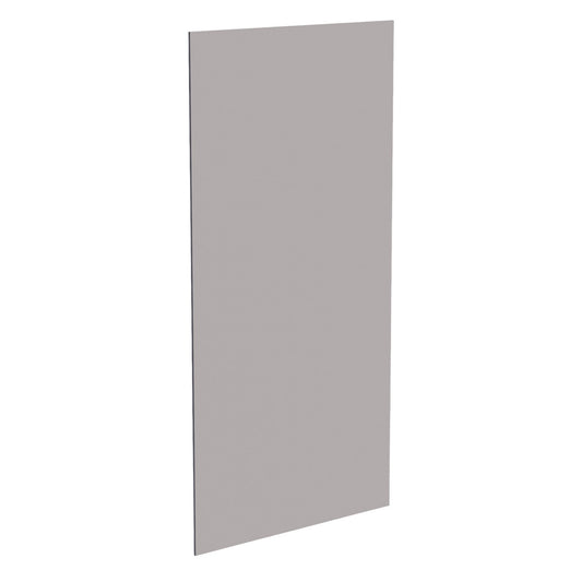 HA-BP4896-1/2: Ash Gray Shaker 48"W x 96"H x 1/2"D Base End Skin Panel