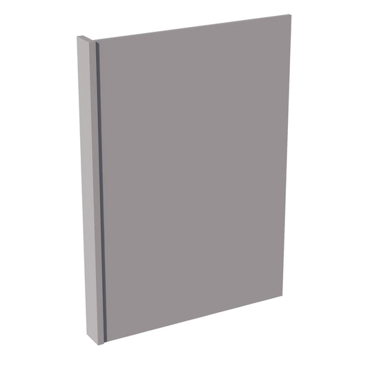 HA-DWR3: Ash Gray Shaker 3" Filler - 24"W x 34-1/2"H x 1/2"D Dishwasher Return Panel