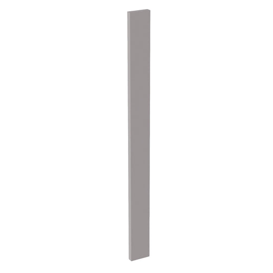 HA-WF336: Ash Gray Shaker 03"W x 36"H Wall Cabinet Filler