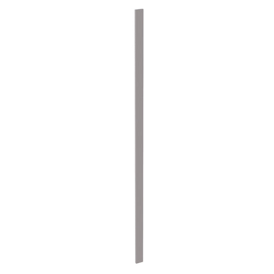 HA-WF396: Ash Gray Shaker 03"W x 96"H Wall Cabinet Filler