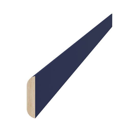 HB-BM1-1/4: Indigo Blue Shaker 96"W x 1-1/4"H x 1/4"D Batten Molding