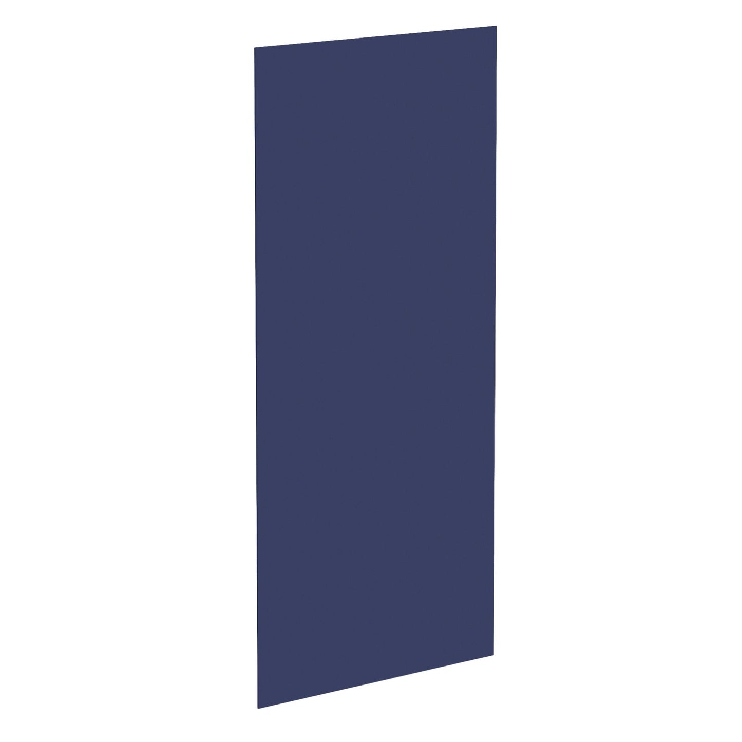 HB-BP48x96-1/4: Indigo Blue Shaker 48"W x 96"H x 1/4"D Base End Skin Panel