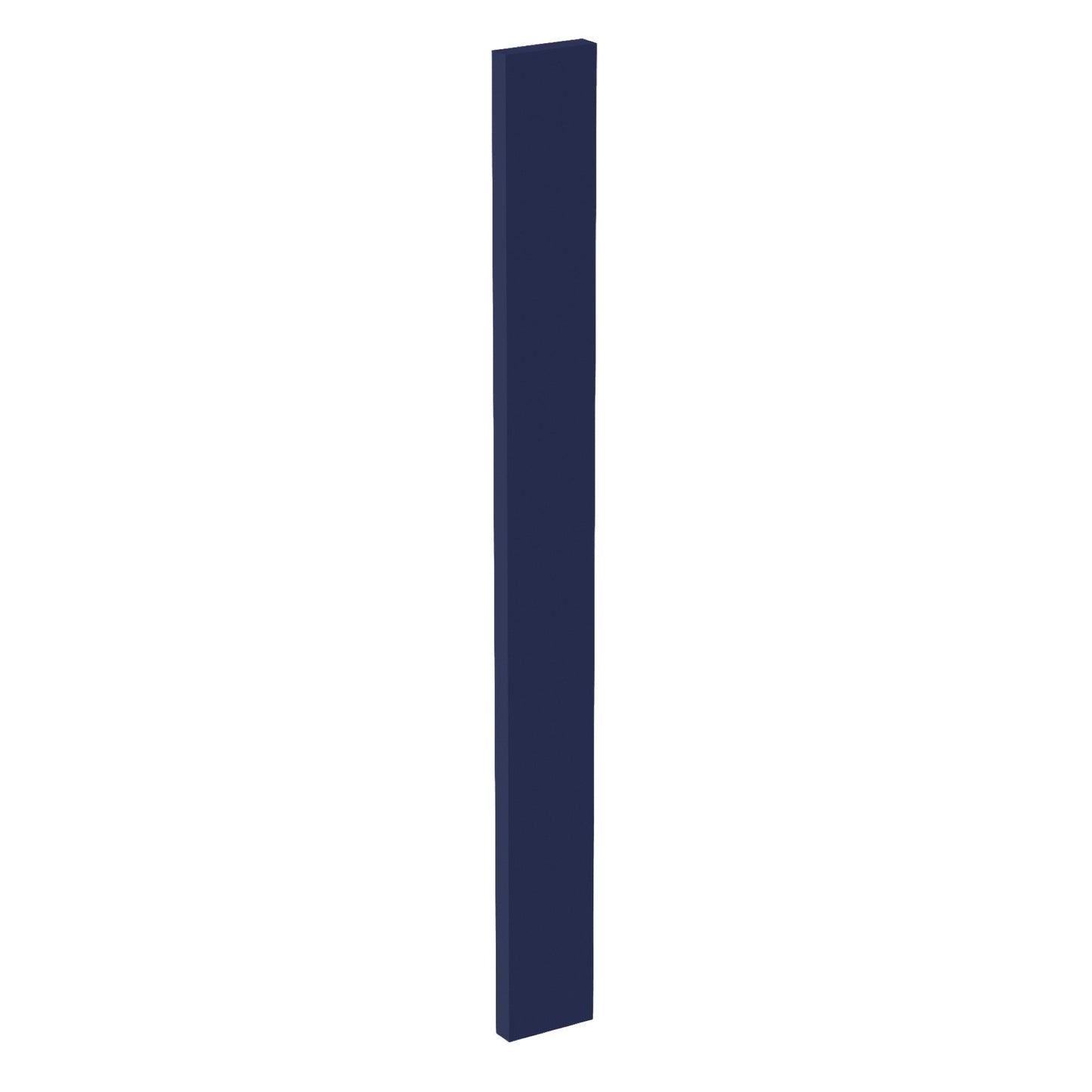 HB-WF330: Indigo Blue Shaker 03"W x 30"H Wall Cabinet Filler