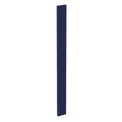 HB-WF336: Indigo Blue Shaker 03"W x 36"H Wall Cabinet Filler