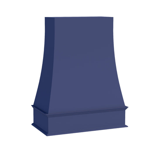 HB-WRH3648: Indigo Blue Shaker 36"W x 48"H Wood Wall Mounted Range Hoods