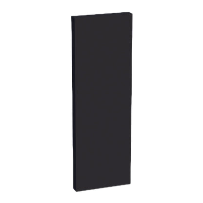 HE-FLS36: Ebony Black Shaker 36"W x 2"H x 12"D Flat Shelf