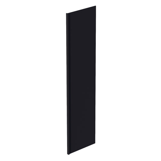 HE-REP2496: Ebony Black Shaker 24"W x 96"H x 1-1/2"D Refigerator Return Panel