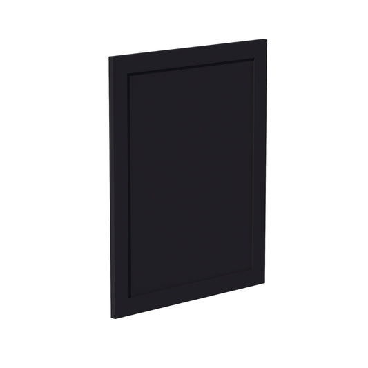 HE-WP-BASE: Ebony Black Shaker 23-1/2"W x 29-1/2"H x 3/4"D Wainscot Panel Base