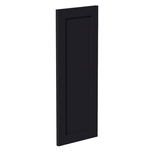 HE-WP-W30: Ebony Black Shaker 30" - 11-1/2"W x 29-1/2"H x 3/4"D Wainscot Panel Wall