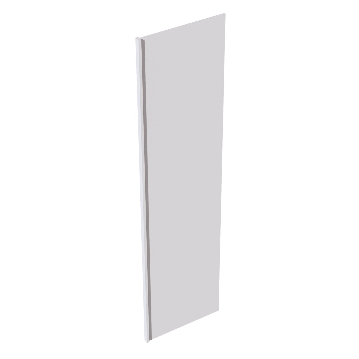 HF-REP2496: Frost White Shaker 24"W x 96"H x 1-1/2"D Refigerator Return Panel