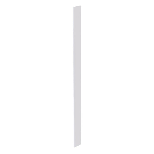 HF-WF696: Frost White Shaker 06"W x 96"H Wall Cabinet Filler