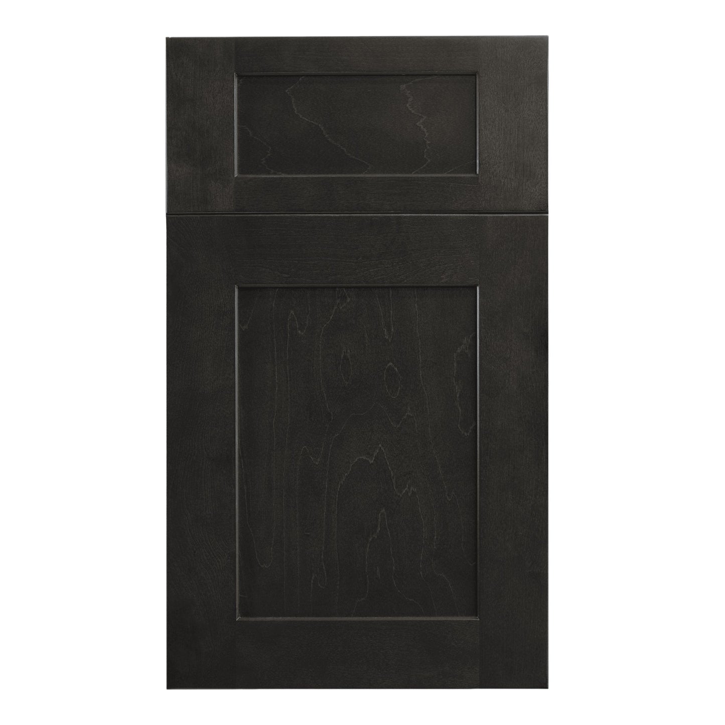 HG-B12: Dark Gray Shaker 12" 1 Drawer 1 Door Standard Base Cabinet