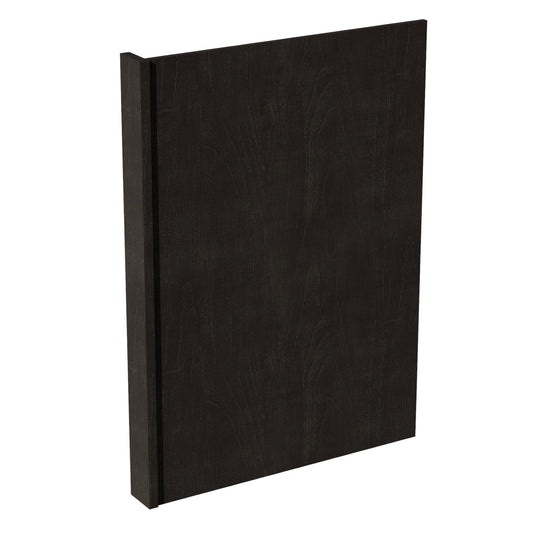 HG-DWR3: Dark Gray Shaker 3" Filler - 24"W x 34-1/2"H x 1/2"D Dishwasher Return Panel