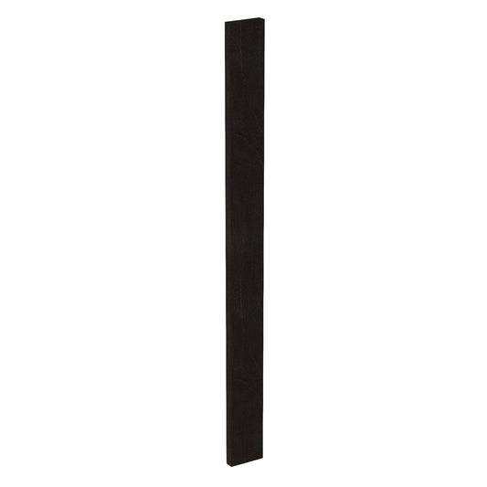 HG-WF336: Dark Gray Shaker 03"W x 36"H Wall Cabinet Filler