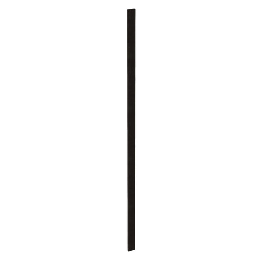 HG-WF396: Dark Gray Shaker 03"W x 96"H Wall Cabinet Filler