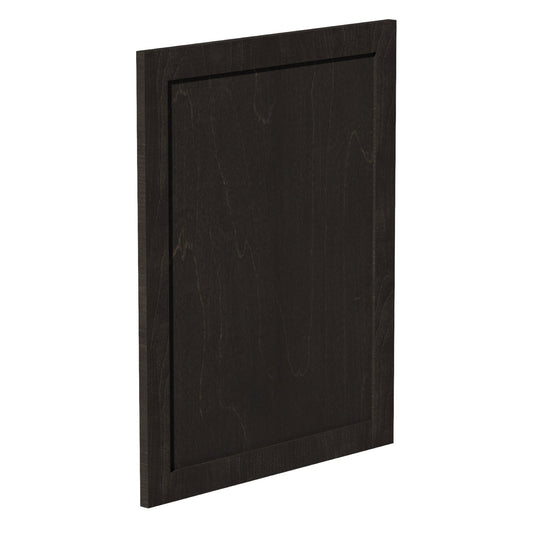 HG-WP-BASE: Dark Gray Shaker 23-1/2"W x 29-1/2"H x 3/4"D Wainscot Panel Base