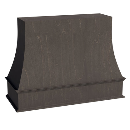 HG-WRH4836: Dark Gray Shaker 48"W x 36"H Wood Wall Mounted Range Hoods