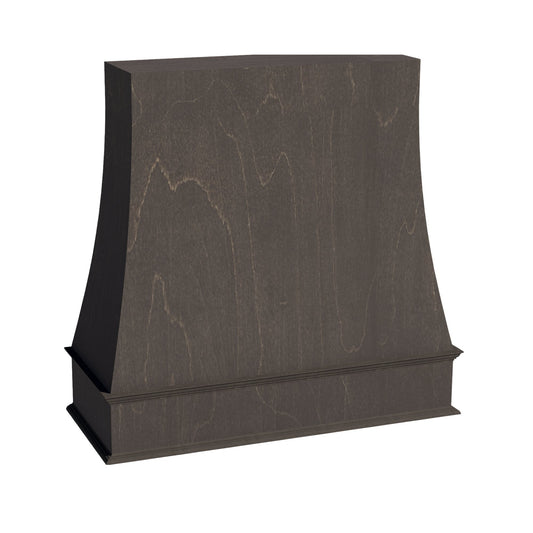 HG-WRH4848: Dark Gray Shaker 48"W x 48"H Wood Wall Mounted Range Hoods