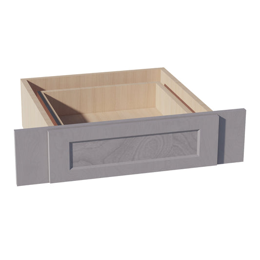 HLG-KD30: Light Gray Shaker 30"W Vanity Knee Drawers