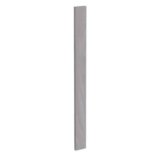 HLG-WF336: Light Gray Shaker 03"W x 36"H Wall Cabinet Filler