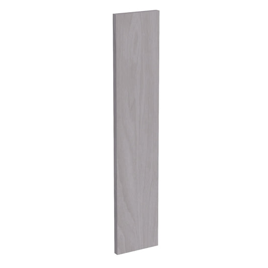 HLG-WF630: Light Gray Shaker 06"W x 30"H Wall Cabinet Filler