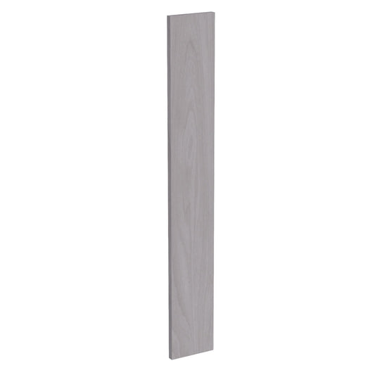 HLG-WF642: Light Gray Shaker 06"W x 42"H Wall Cabinet Filler