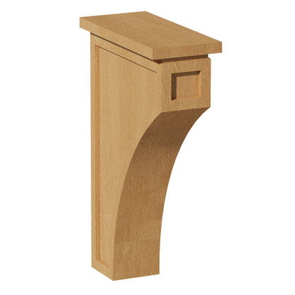 HT-CMCB: Timber Wood Shaker 3-1/2"W x 12-1/4"H x 08"D Extra Large Corbel