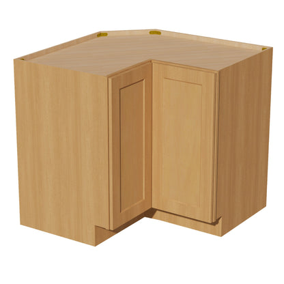 HT-LSB33: Timber Wood Shaker 33" 2 Doors Lazy Susan Corner Base Cabinet