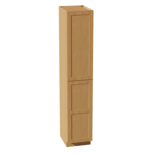 HT-TP1896: Timber Wood Shaker 18"W x 96"H x 24"D 2 Doors & 6 Shelves Tall Shelf Pantry Cabinets