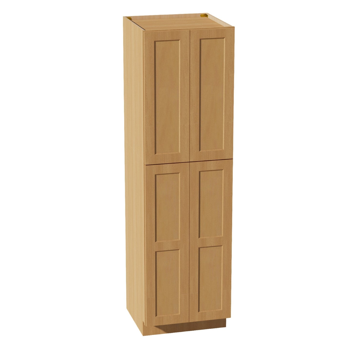 HT-TP2484: Timber Wood Shaker 24"W x 84"H x 24"D 5 Door & 5 Shelves Tall Shelf Pantry Cabinets