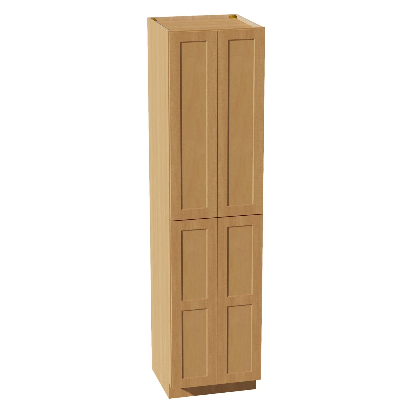 HT-TP2496: Timber Wood Shaker 24"W x 96"H x 24"D 4 Door & 6 Shelves Tall Shelf Pantry Cabinets