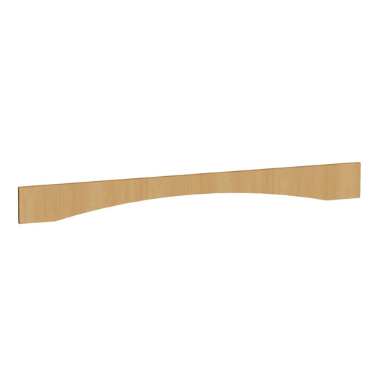 HT-VAR54: Timber Wood Shaker 54"W x 5-1/2"H x 3/4"D Arched Valance