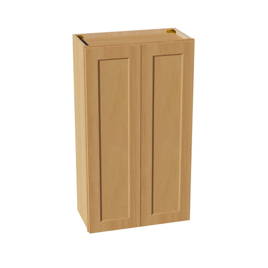 HT-W2442: Timber Wood Shaker 24"W x 42"H 2 Doors & 3 Shelves Standard Wall Cabinet