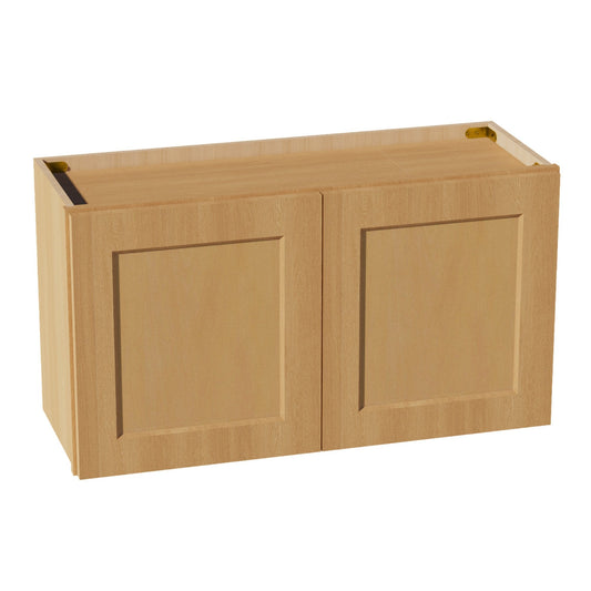 HT-W3318: Timber Wood Shaker 33"W x 18"H 2 Doors Standard Wall Bridge Cabinet