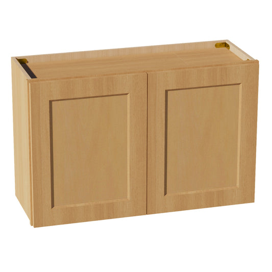 HT-W3321: Timber Wood Shaker 33"W x 21"H 2 Doors Standard Wall Bridge Cabinet