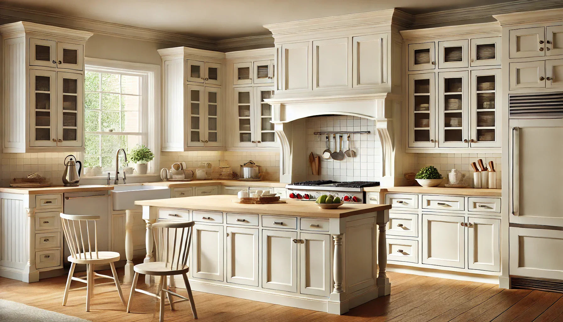 TW-LSB36: Creamy White Shaker 36 TW-LSB36: Creamy White Shaker 36